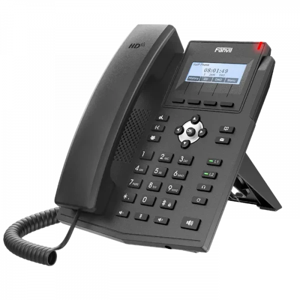 Telefon IP Fanvil X1SG, Negru