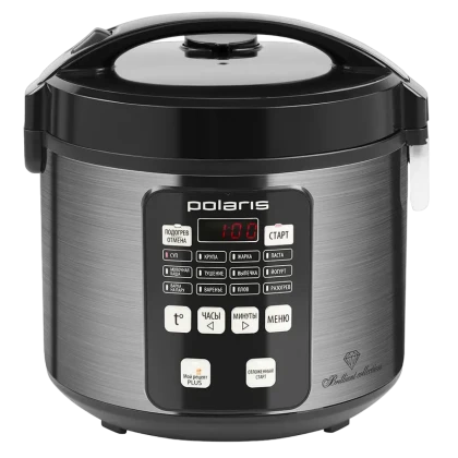Aparat de gătit multifuncțional Polaris PMC 0593AD, Argintiu | Negru