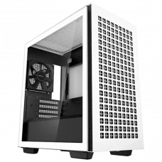 Carcasă PC Deepcool CH370, Mini-Tower, Fără PSU, Alb