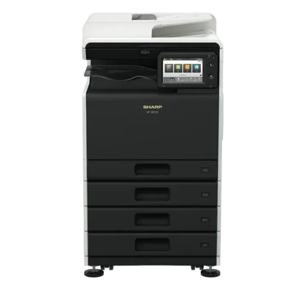 Multifunctional laser Sharp C-Cube IT BP-30C25EU, A3, Negru/Alb