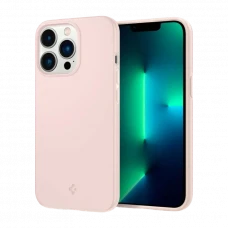 Husă Spigen iPhone 13 Pro, Thin Fit, Nisip roz