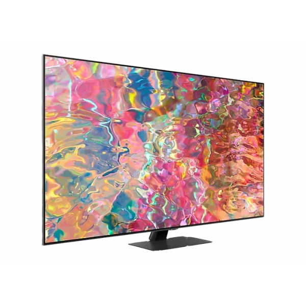 55 QLED SMART Телевизор Samsung QE55Q80BAUXUA, 3840x2160 4K UHD, Tizen, Чёрный
