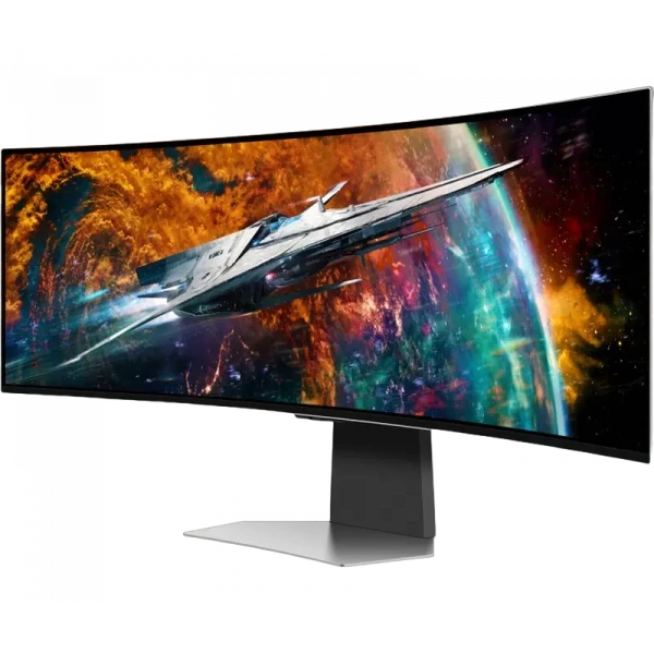 49 Игровой монитор Samsung S49CG95, OLED 5120x1440 Dual QHD, Серебристый