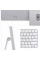 Computer All-in-One Apple iMac A2874, 24, M3 with 8-core CPU and 8-core GPU, 8GB/256GB, macOS Sonoma, Argintiu
