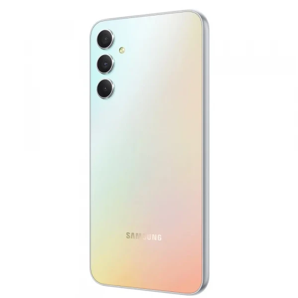 Смартфон Samsung Galaxy A34, 6Гб/128Гб, Серебристый