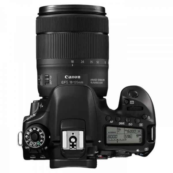 Aparat foto DSLR Canon EOS 80D & EF-S 18-135mm f/3.5-5.6 IS nano USM KIT
