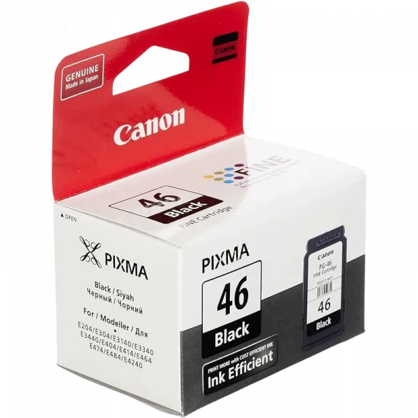 Cartuș de cerneală Canon PG-46, 15ml, Negru