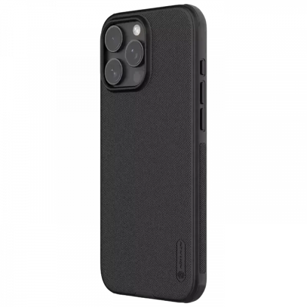 Husă Nillkin iPhone 16 Pro - Super Frosted Shield Pro Magnetic, Negru