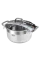 Кастрюля RESTO 92004, 4,6л, 22см, Нержавеющая сталь