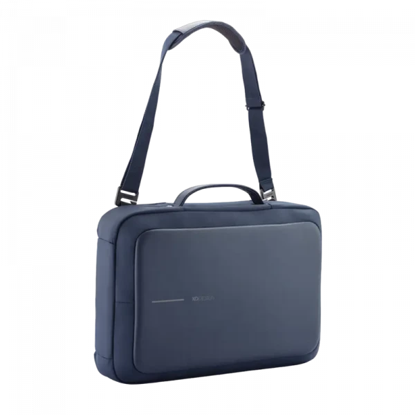 Rucsac pentru Laptop Bobby Bizz, Piele artificială, Albastru închis