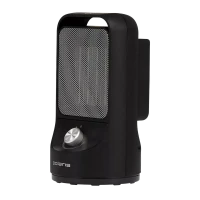 Тепловентилятор Polaris PCDH2115, 1500Вт, Чёрный