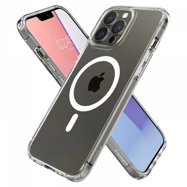 Husă Spigen iPhone 13 Pro, Ultra Hybrid Mag Magsafe, Alb