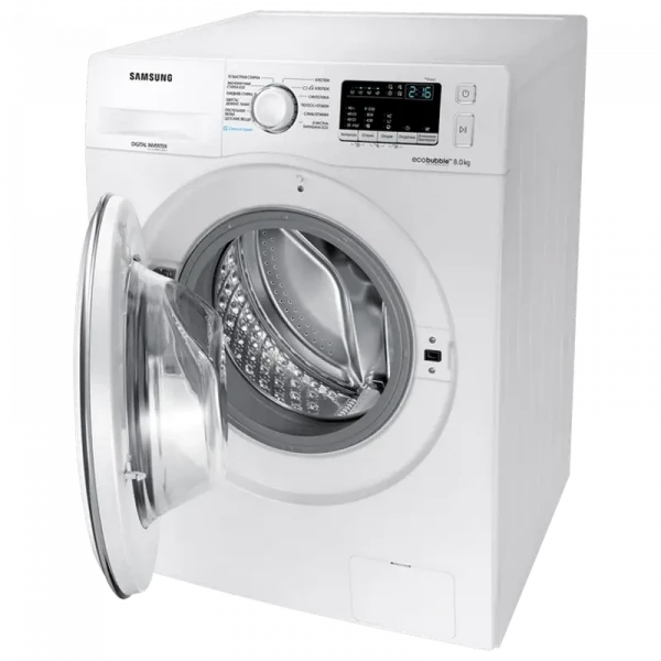 Стиральная машина Samsung WW80R42LHDWDLP, 8кг, Белый