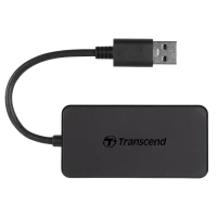 USB-концентратор Transcend HUB2, Чёрный