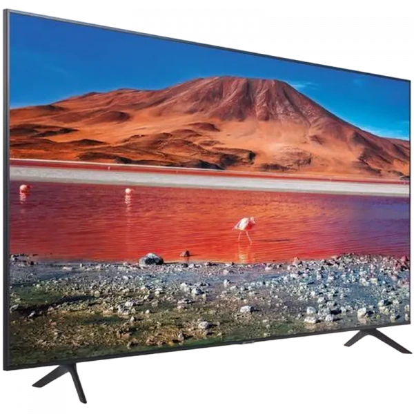 50 LED SMART Телевизор Samsung UE50AU7170UXUA, 3840x2160 4K UHD, Tizen, Серый