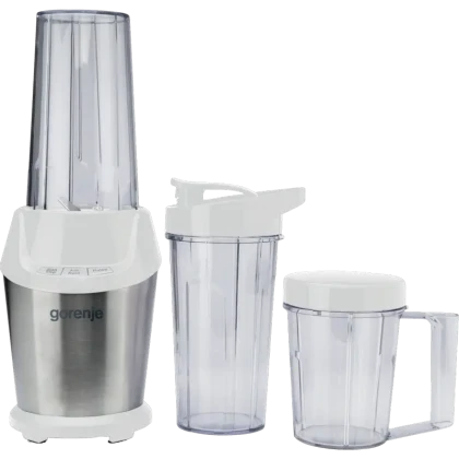 Blender staționar Gorenje BN1000E, Oțel Inoxidabil / Alb