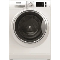 Mașină de spălat cu uscător Hotpoint-Ariston NM11845WSAEUN, 8kg, Alb