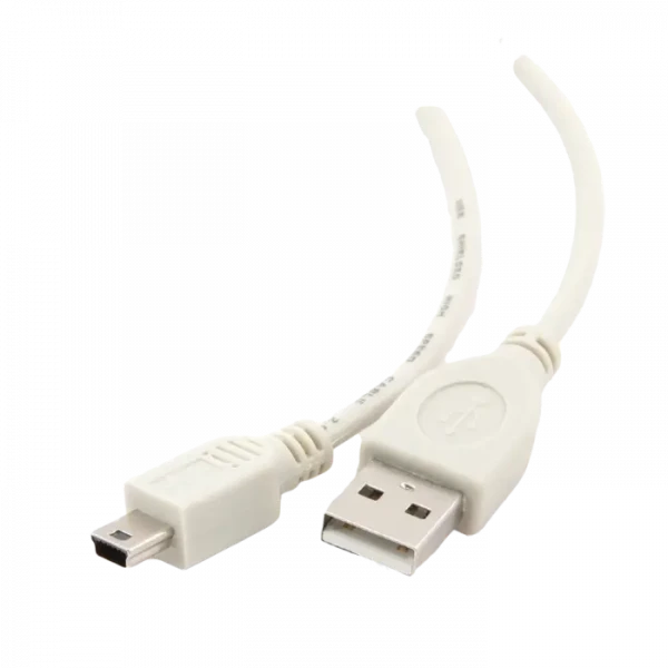 Кабель для зарядки и синхронизации Cablexpert CC-USB2-AM5P-3, USB Type-A/USB Type-B, 0,9м, Белый