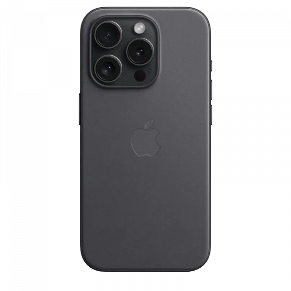 Husă Apple iPhone 15 Pro FineWoven Case with MagSafe, Negru