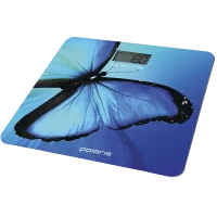 Электронные напольные весы Polaris PWS1878DG Butterfly, Синий