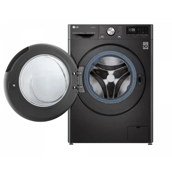 Стиральная машина LG F4WV910P2SE, 10,5кг, Чёрный