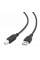 Adaptor USB Cablexpert CCP-USB2-AMBM-1M, USB Type-A/USB Type-B, 1m, Negru