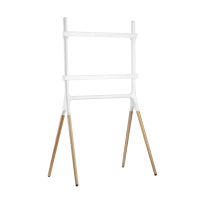 Подставка под телевизор на ножке Reflecta Elegant 70WB white/beech, #23194, Белый