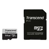 Card de Memorie Transcend MicroSDXC Class 10, 64GB (TS64GUSD350V)