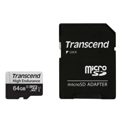 Карта памяти Transcend MicroSDXC Class 10, 64Гб (TS64GUSD350V)