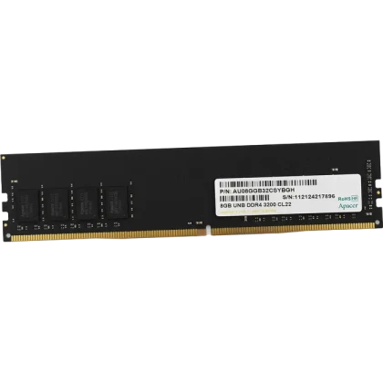 Memorie RAM Apacer AU08GGB32CSYBGH, DDR4 SDRAM, 3200 MHz, 8GB