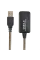 Удлинитель Cablexpert UAE-01-10M, USB Type-A (F)/USB Type-A (F), 10м, Чёрный