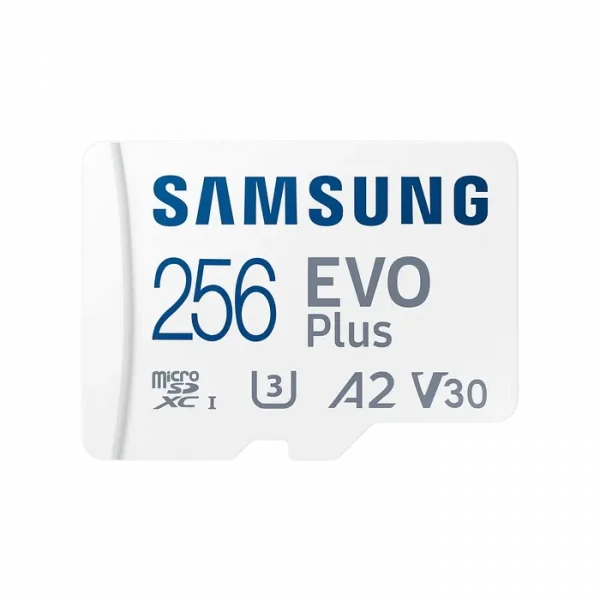 Карта памяти Samsung EVO Plus MicroSD, 256Гб (MB-MC256KA/RU)