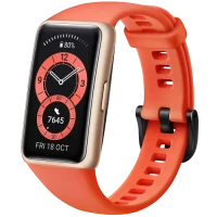 Спортивные/Тренировочные часы Huawei Band 6, 43мм, Amber Sunrise