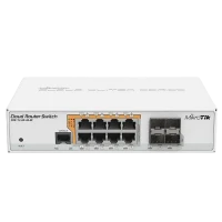 Коммутатор маршрутизатора MikroTik CRS112-8P-4S-IN, Белый