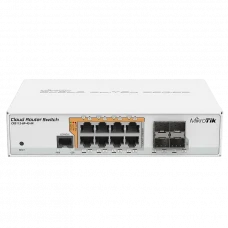 Коммутатор маршрутизатора MikroTik CRS112-8P-4S-IN, Белый