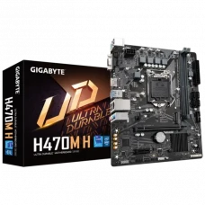 Материнская плата Gigabyte H470M H, LGA1200, Intel H470, Micro-ATX
