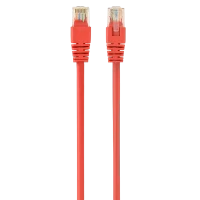 Patch cord Cablexpert PP12-0.5M/R, CAT5e UTP, 0,5m, Roșu