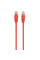 Patch cord Cablexpert PP12-0.5M/R, CAT5e UTP, 0,5m, Roșu