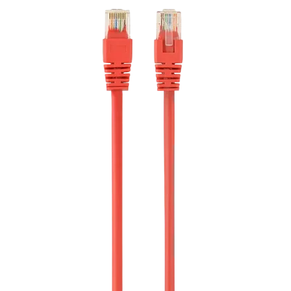 Патч-корд Cablexpert PP12-0.5M/R, CAT5e UTP, 0,5м, Красный