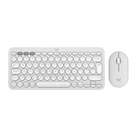 Set Tastatură + Mouse Logitech Pebble 2 Combo, Fără fir, Alb