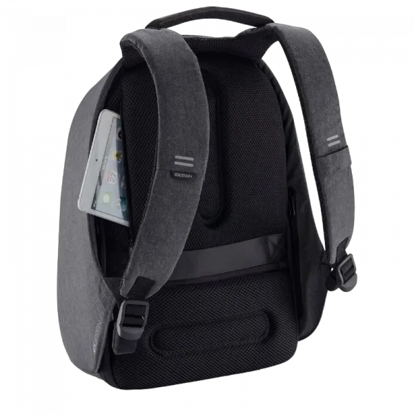 Rucsac pentru Laptop Bobby Hero Regular, 15.6, Piele artificială, Negru