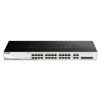 Сетевой коммутатор D-Link DGS-1210-28, 24x 10/100/1000 Мбит/с