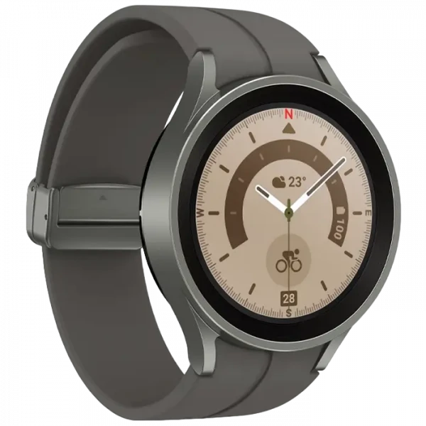 Ceas inteligent Samsung Galaxy Watch 5 Pro, 45mm, Titaniu Gri