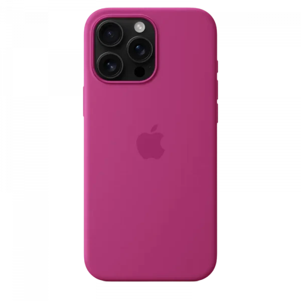 Husă Apple iPhone 16 Pro Max Silicone Case with MagSafe, Fucsie