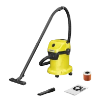 Aspirator Karcher WD 3 V-17/4/20, Galben | Negru