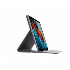 Husă pentru tabletă Cellularline Folio - Galaxy Tab S7+, 12,4, Piele artificială, Negru
