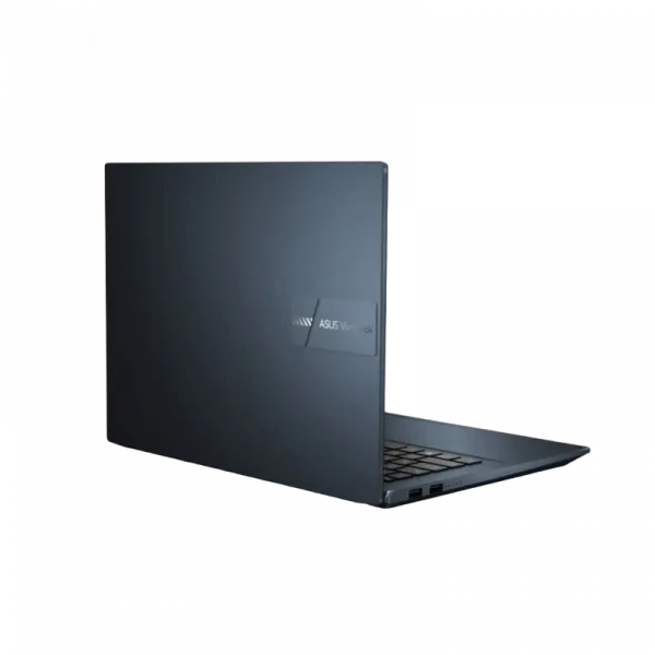 Laptop 14 ASUS Vivobook Pro 14 OLED M3401QA, Quiet Blue, AMD Ryzen 5 5600H, 8GB/256GB, Fără SO