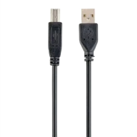Cablu de date pentru periferice Gembird CCP-USB2-AMBM-15, USB Type-A/USB Type-B, 5m, Negru
