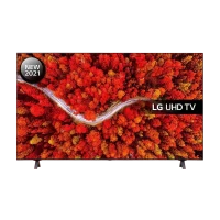 55 LED SMART TV LG 55UP80006LA, 3840x2160 4K UHD, webOS, Negru