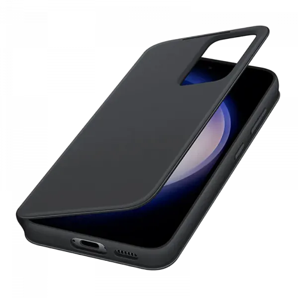 Husă Samsung Smart View for Galaxy S23, Negru
